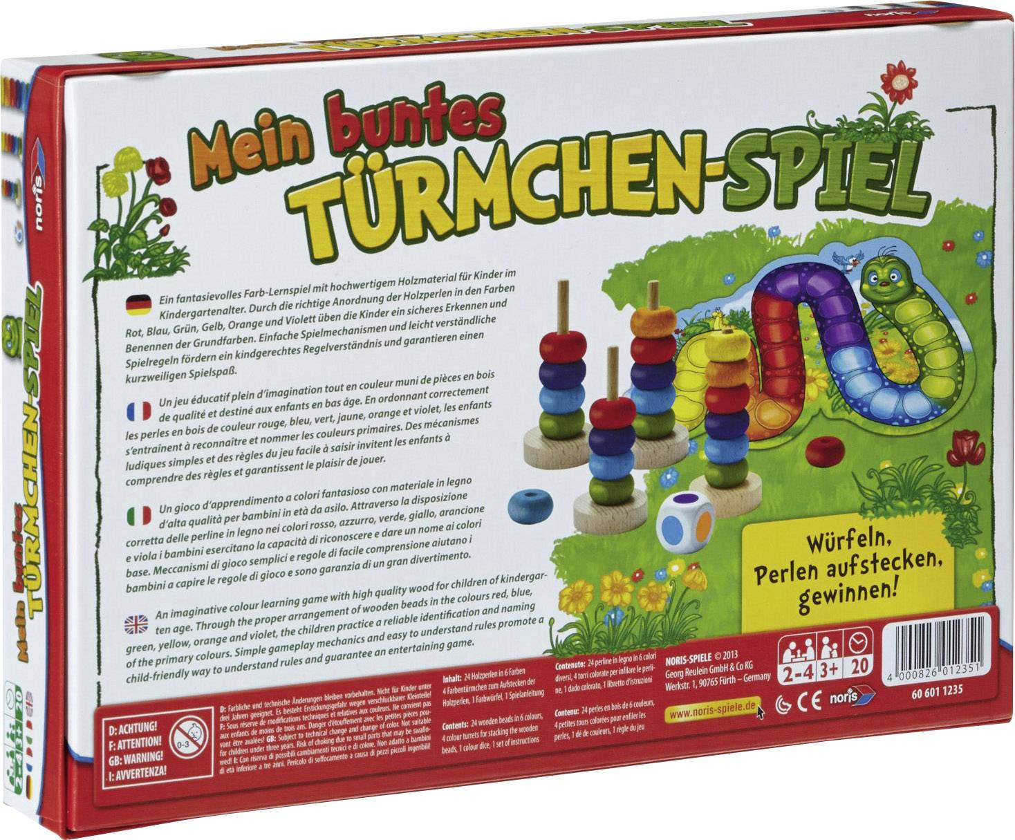 Noris Mein buntes Türmchenspiel