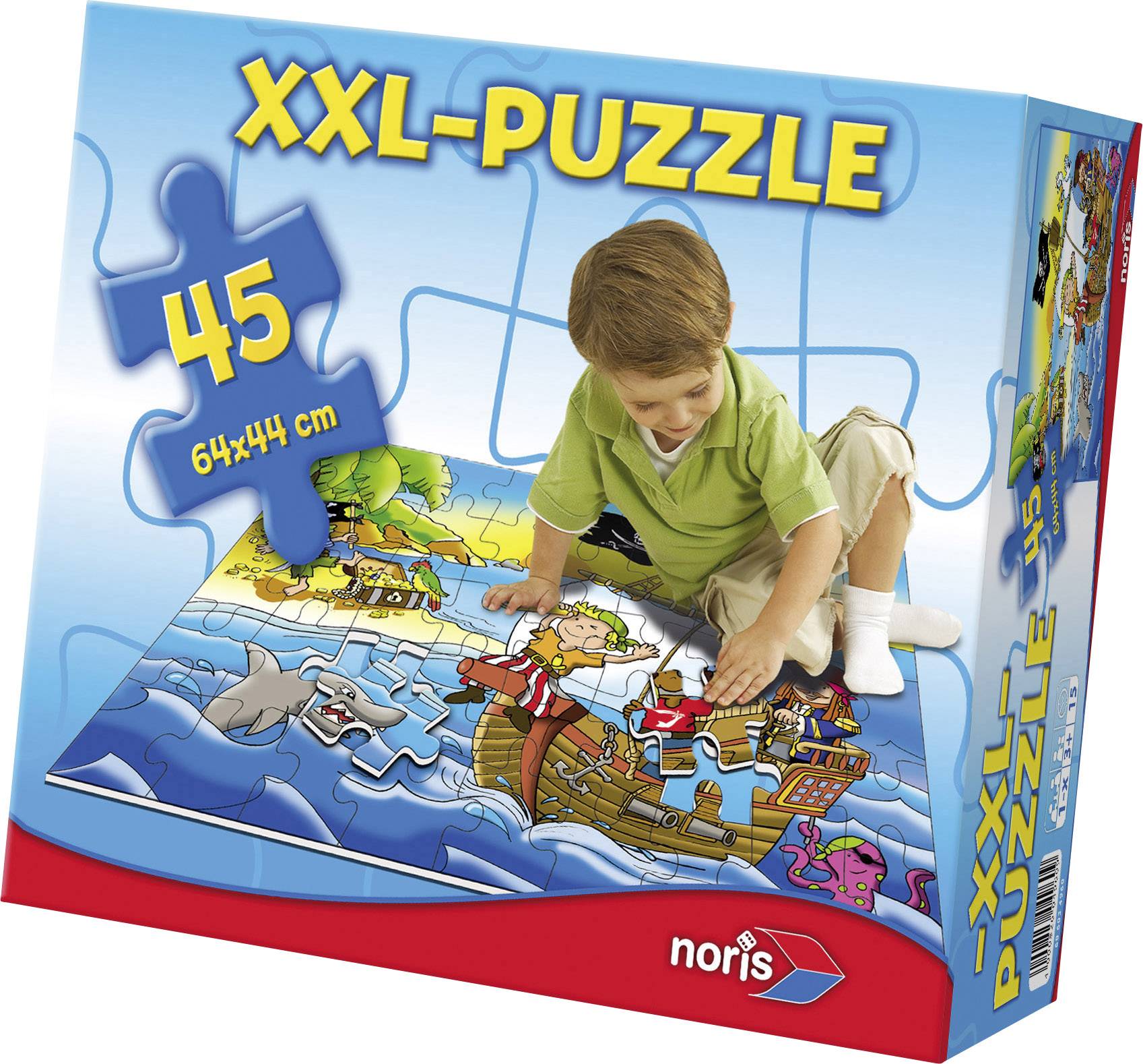 Noris Riesenpuzzle 45 Teile "Piraten"