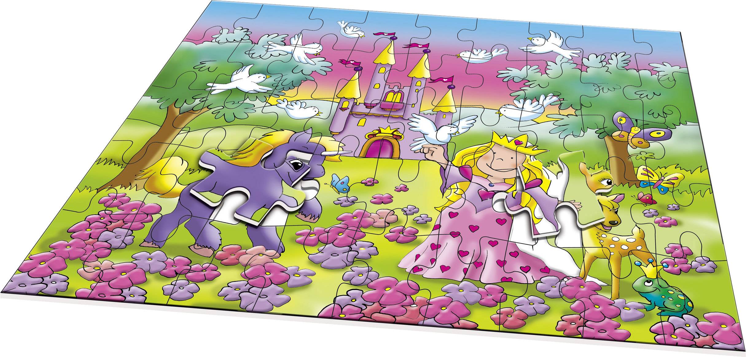 Noris Riesenpuzzle 45 Teile "Prinzessin"