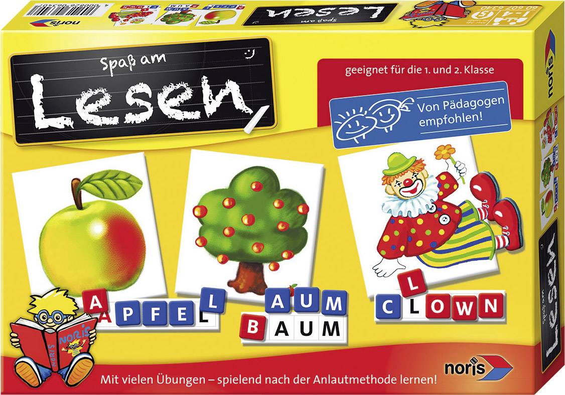 Noris Spiele Noris Lernspiel Spaß am Lesen 606076340