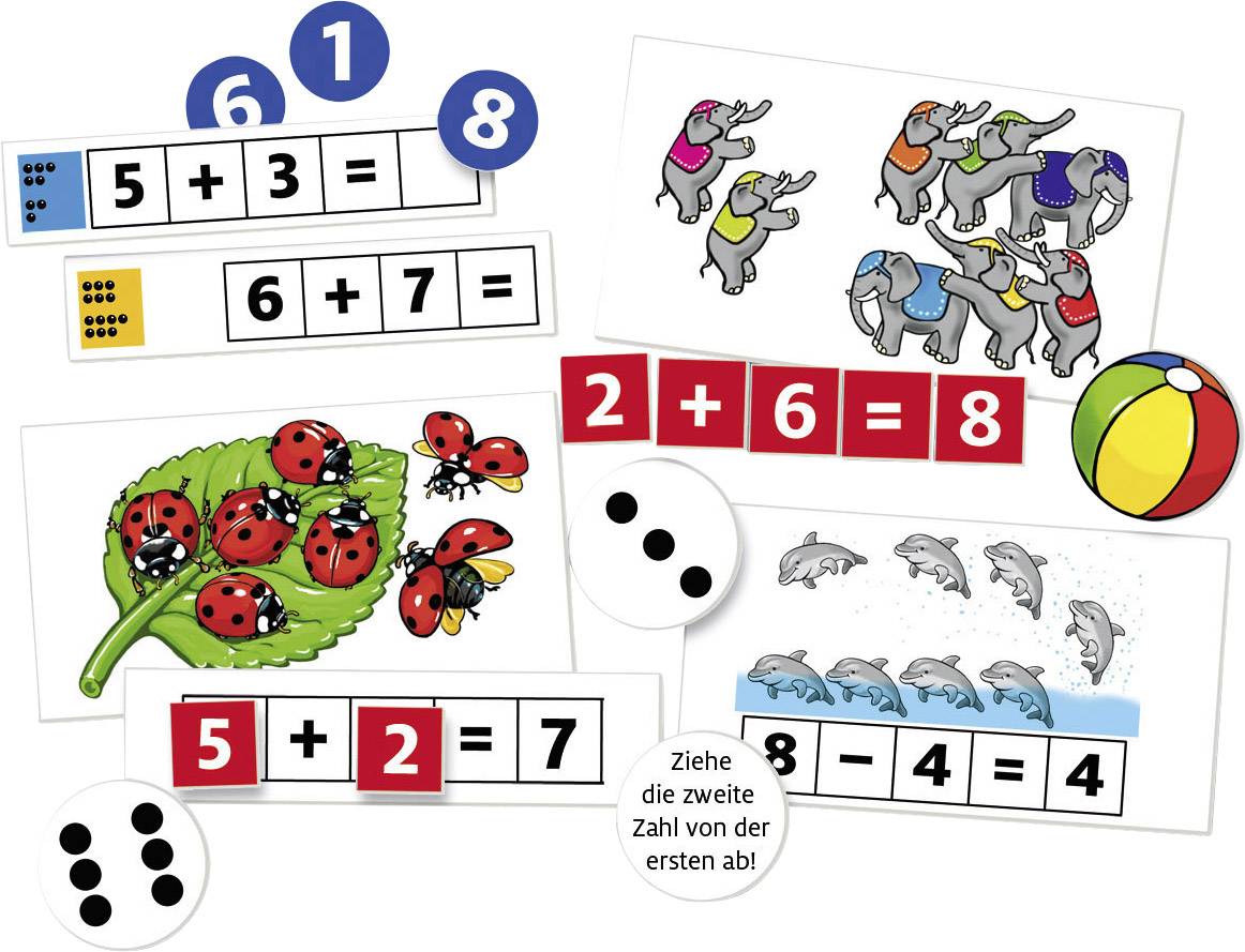 Noris Spiele Noris Lernspiel Spaß am Rechnen 606076341