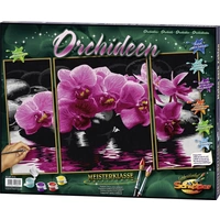 Schipper Malen nach Zahlen - Orchideen Triptychon Schipper Malen nach Zahlen - Orchideen Triptychon
