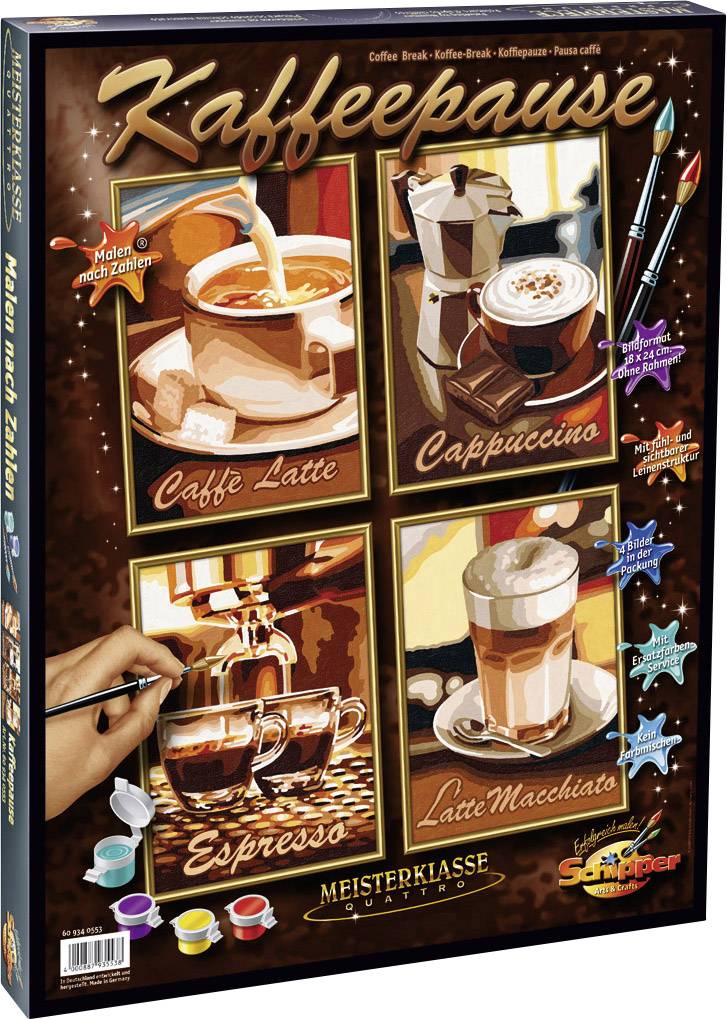 Schipper Malen nach Zahlen - Kaffeepause Quatro