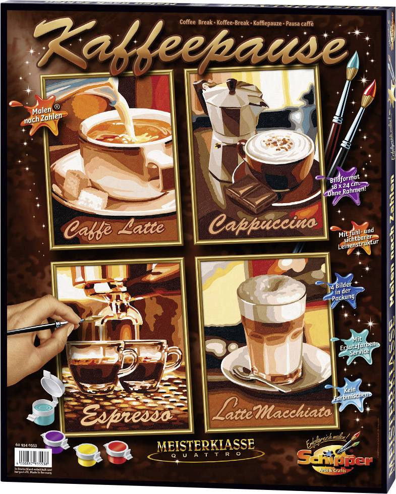 Schipper Malen nach Zahlen - Kaffeepause Quatro