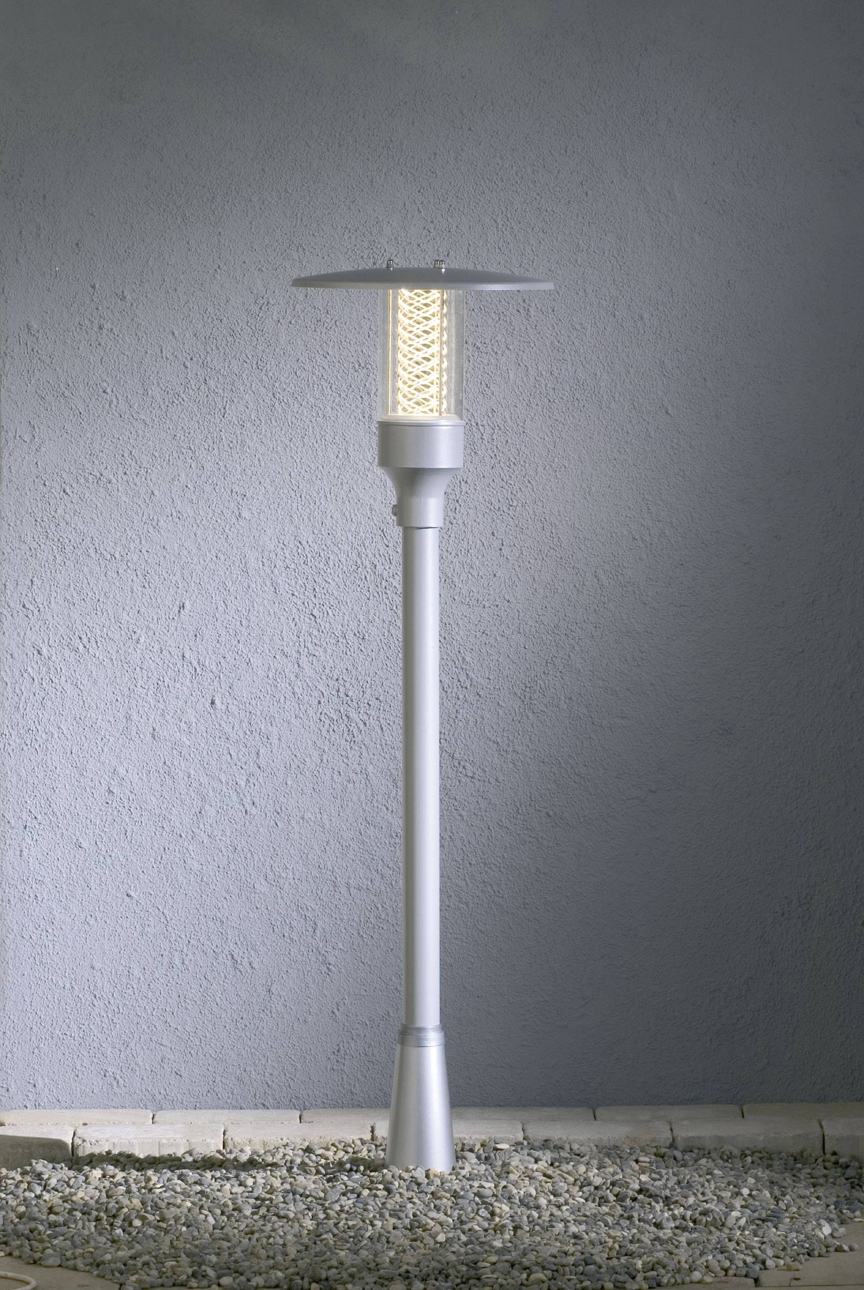 Konstsmide 405-310 Nova Außenstandleuchte Halogen GU10 50W Silber