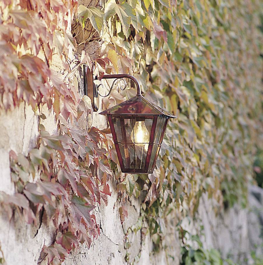 Konstsmide Fenix Down 432-900 Außenwandleuchte Energiesparlampe, LED E27 100W Kupfer