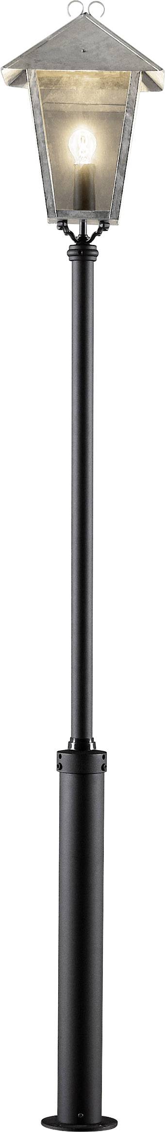 Konstsmide 437-320 Benu Außenstandleuchte Energiesparlampe, LED E27 100W Stahl