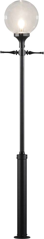 Konstsmide 468-750 Orion Außenstandleuchte Energiesparlampe, LED E27 100W Schwarz