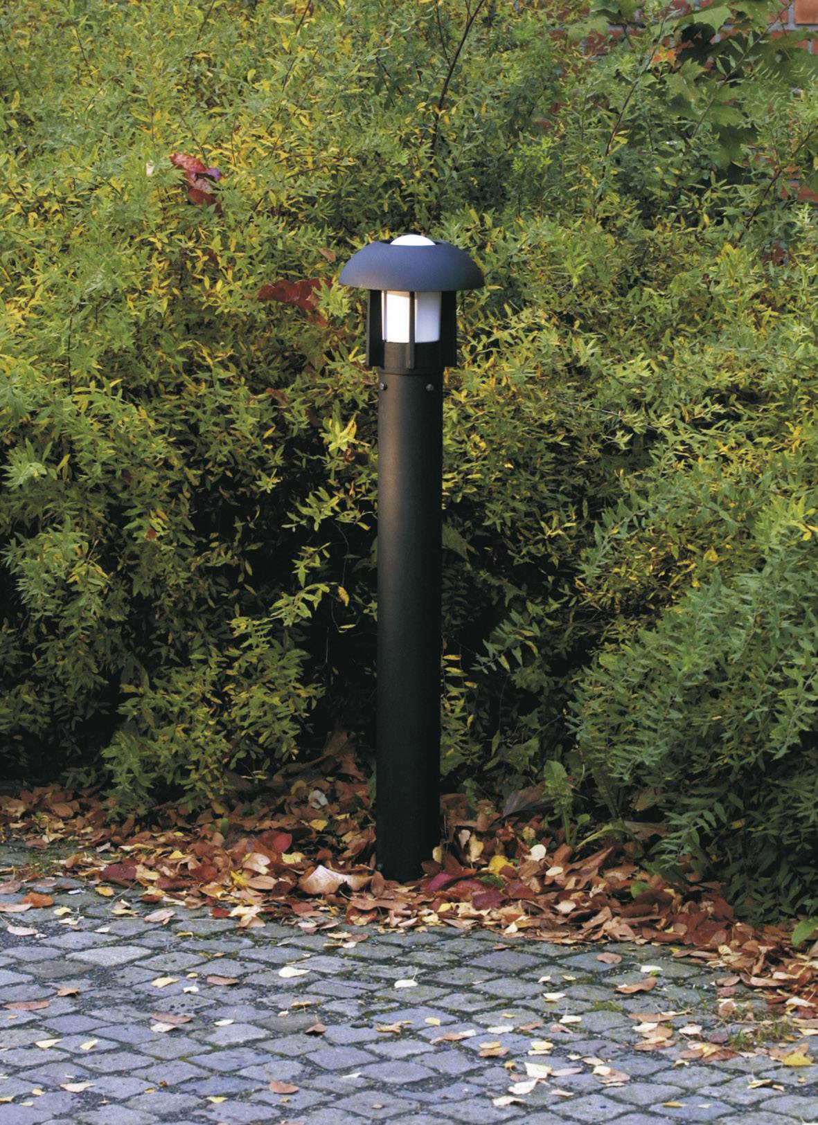 Konstsmide 512-752 Heimdal Außenstandleuchte Energiesparlampe, LED E27 60W Schwarz