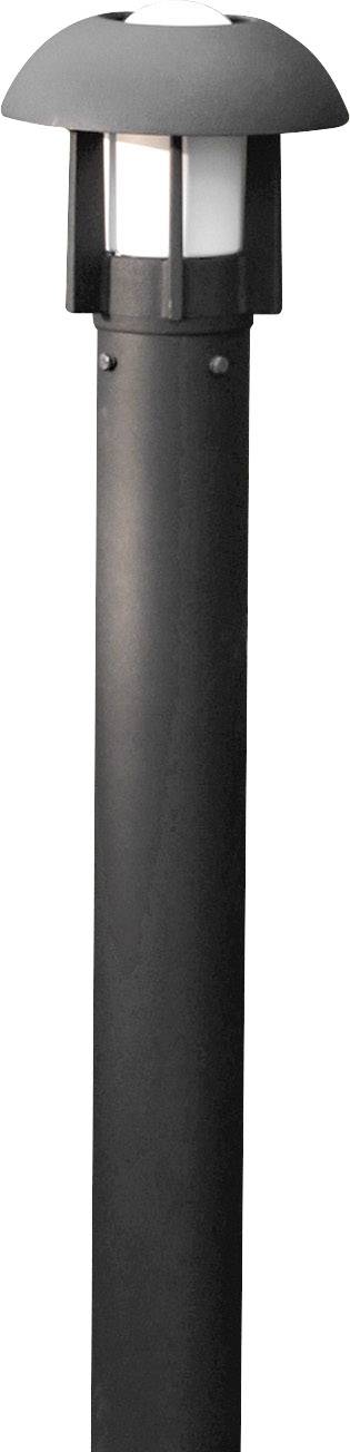 Konstsmide 512-752 Heimdal Außenstandleuchte Energiesparlampe, LED E27 60W Schwarz