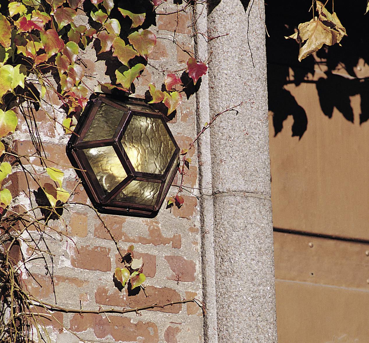 Konstsmide Castor 533-900 Außenwandleuchte Energiesparlampe, LED E27 60W Kupfer