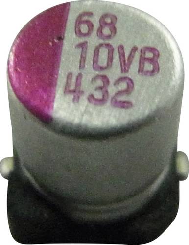 Teapo PVB107M016S0ANEA4K Elektrolyt-Kondensator SMD 100 µF 16V 10% (Ø x H) 6.3mm x 5.8mm