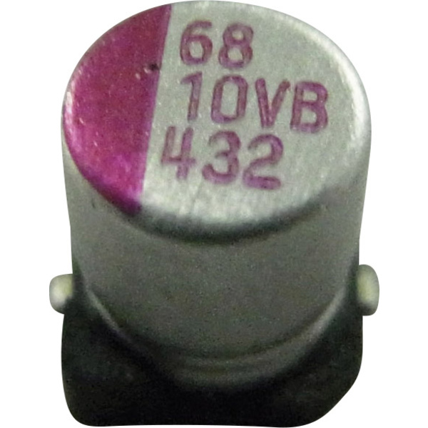Teapo PVB107M025S0ANGA6K Elektrolyt-Kondensator SMD 100 µF 25V 10% (Ø x H) 8mm x 10.4mm
