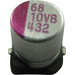 Teapo PVB107M025S0ANGA6K Elektrolyt-Kondensator SMD 100 µF 25V 10% (Ø x H) 8mm x 10.4mm