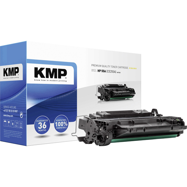 KMP H-T131 Toner ersetzt HP 55A, CE255A Schwarz 6000 Seiten Kompatibel Toner