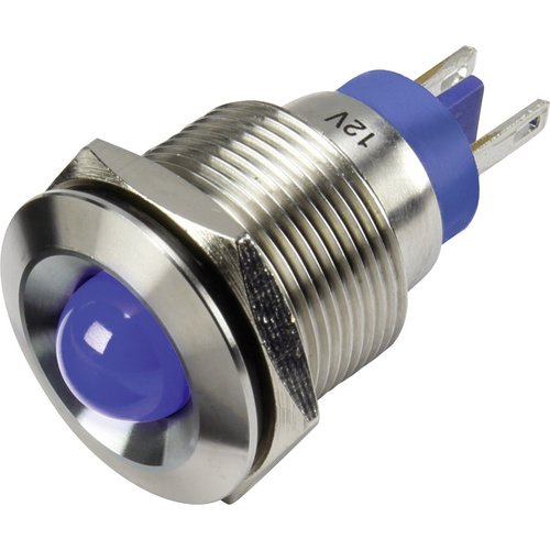 TRU Components 1302107 LED-Signalleuchte Blau 12 V/DC GQ19B-D/J/B/12V/S