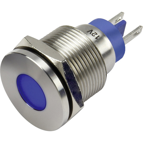 TRU Components 1302114 LED-Signalleuchte Blau 12 V/DC GQ19F-D/J/B/12V/S