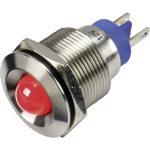TRU Components 1302148 LED-Signalleuchte Rot 12 V/DC GQ19B-D/R/12V/N