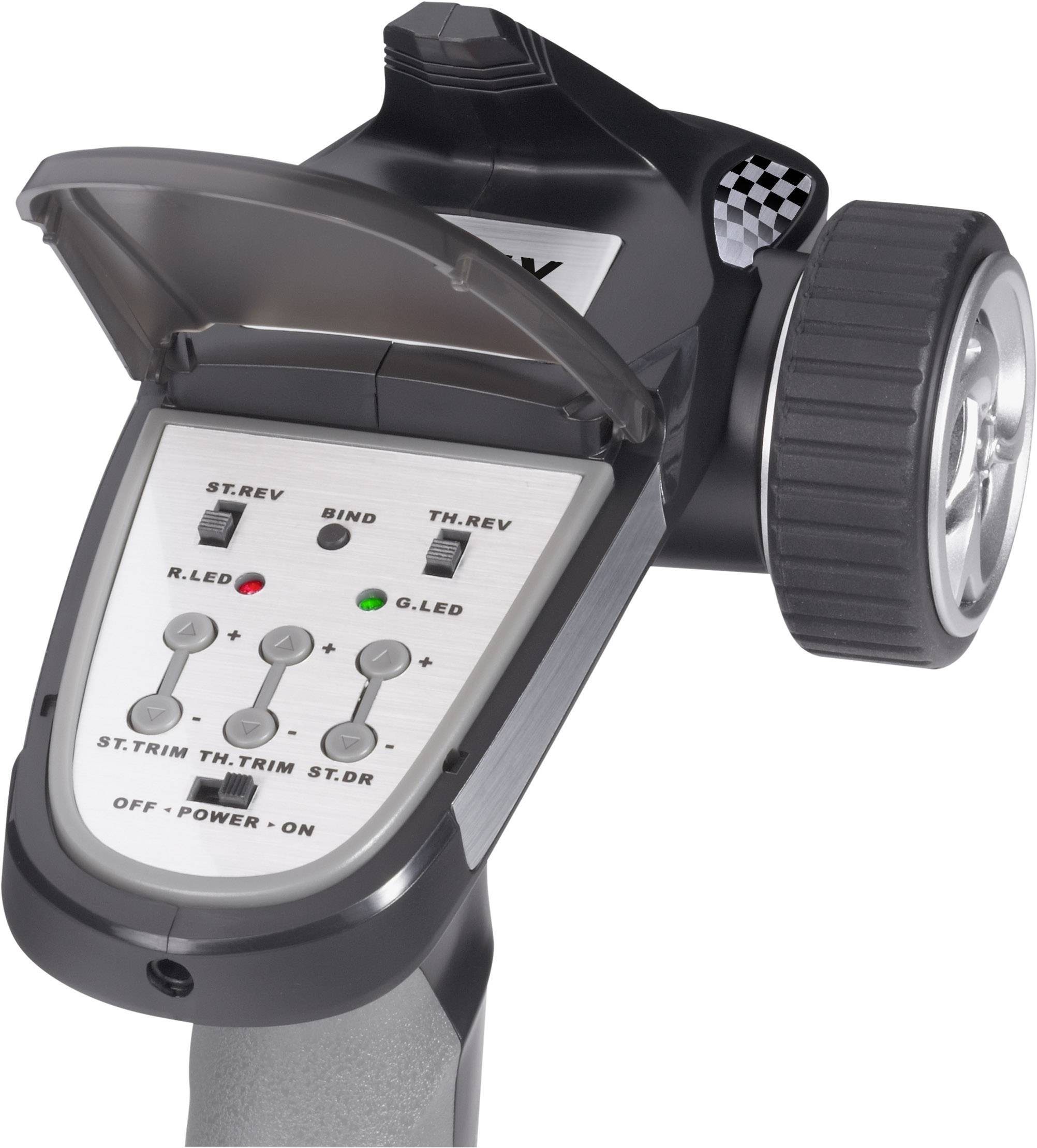 Reely GT2 EVO Pistolengriff-Fernsteuerung 2,4GHz Anzahl Kanäle: 2 inkl. Empfänger