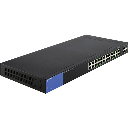 Linksys LGS326P-EU Netzwerk Switch 24 + 2 Port 1 GBit/s PoE-Funktion