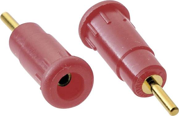 Schnepp BU 2800/RT Sicherheits-Laborbuchse Buchse, Einbau Stift-Ø: 2 mm Rot