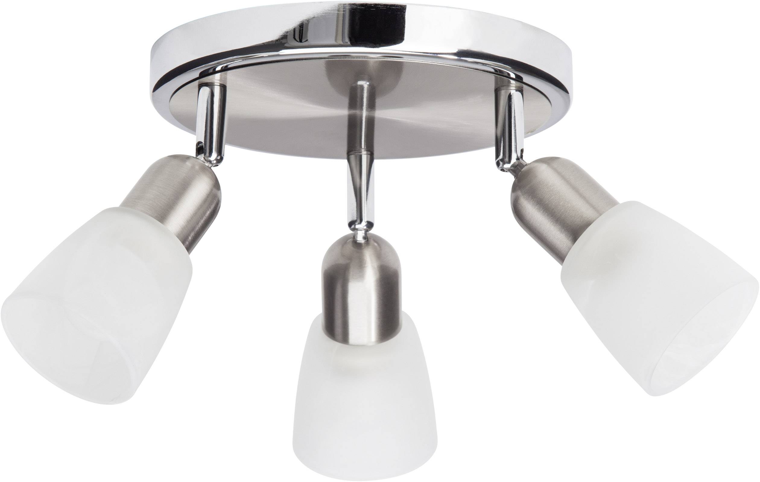 Brilliant Bethany G55234/77 Deckenstrahler LED E14 9W Chrom, Eisen