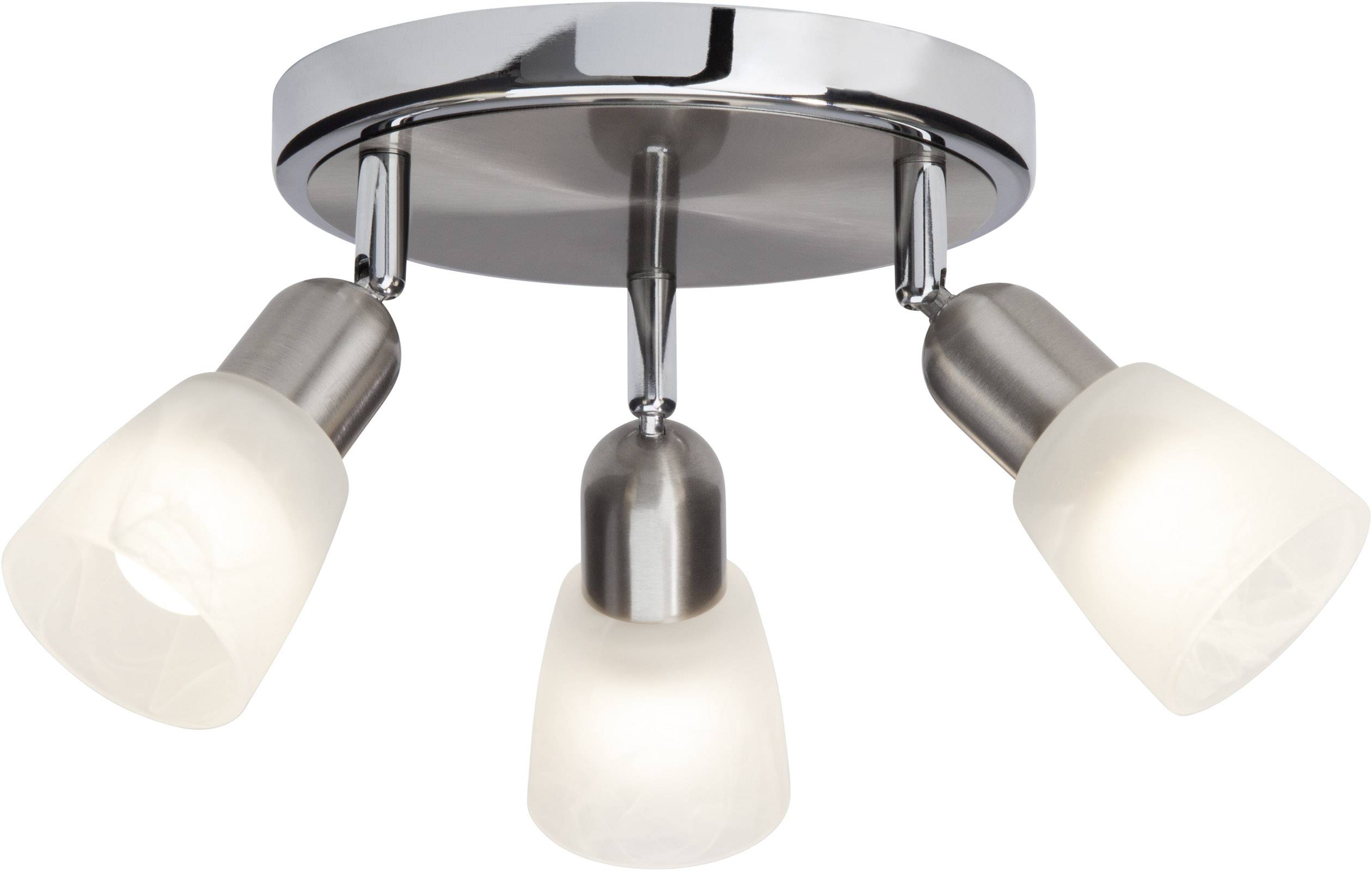 Brilliant Bethany G55234/77 Deckenstrahler LED E14 9W Chrom, Eisen