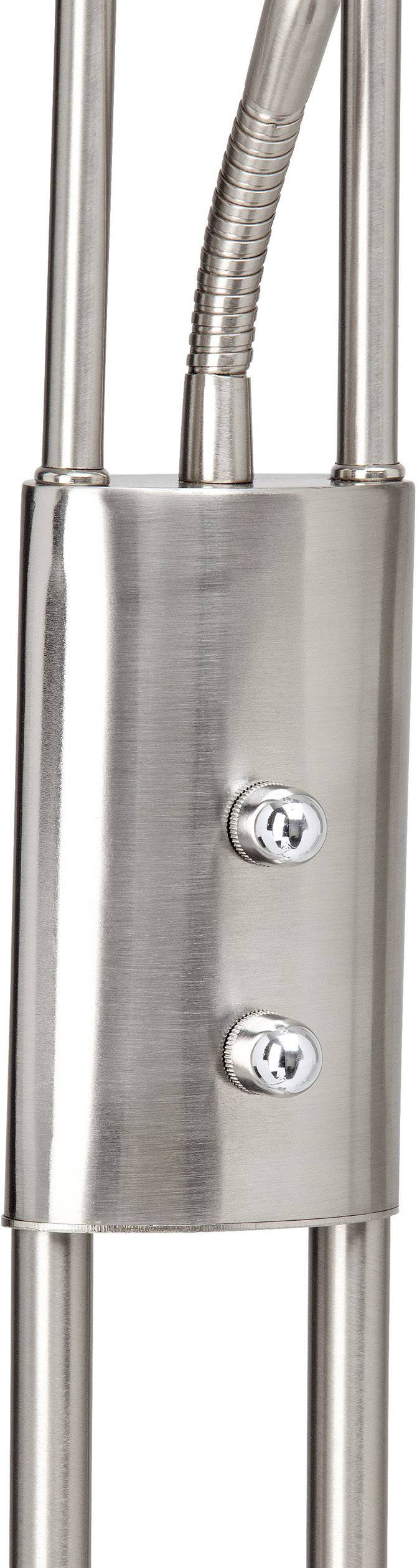 Brilliant Finn LED-Deckenfluter mit Leselampe LED 18 W Eisen, Weiß