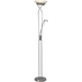 Brilliant Ollie LED-Deckenfluter mit Leselampe LED 18W EEK: E (A - G) Eisen, Weiß Brilliant Ollie LED-Deckenfluter mit Leselampe LED 18W EEK: E (A - G) Eisen, Weiß