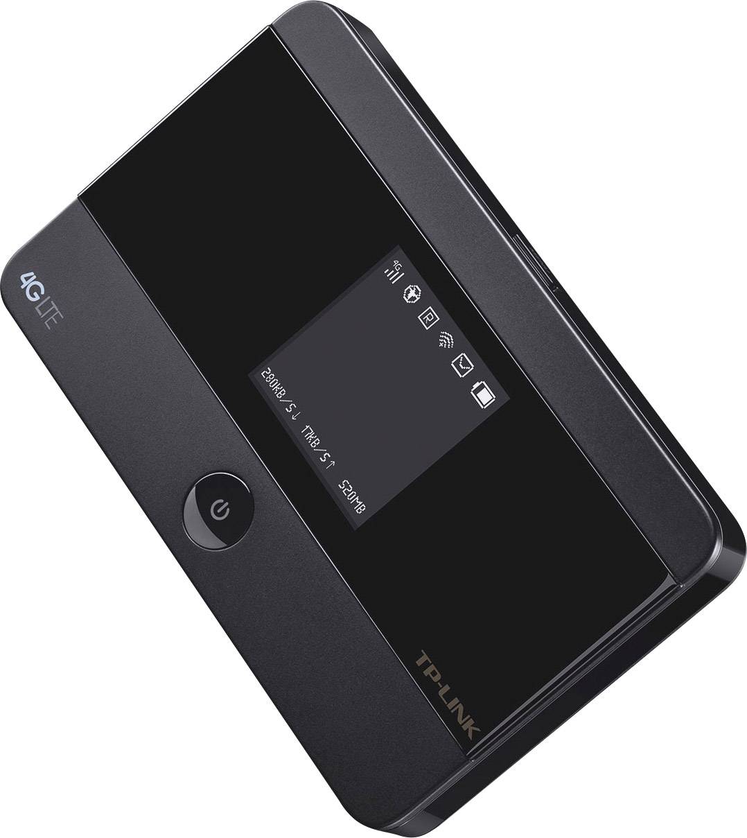 TP-LINK M7350 Mobiler 4G-WLAN-Hotspot bis 10 Geräte 150 MBit/s mit microSD-Kartenslot Schwarz