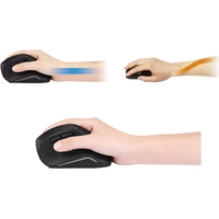 Perixx Perimice-715 II Ergonomische Maus Funk Optisch Schwarz 5 Tasten 2000 dpi Ergonomisch Perixx Perimice-715 II Ergonomische Maus Funk Optisch Schwarz 5 Tasten 2000 dpi Ergonomisch