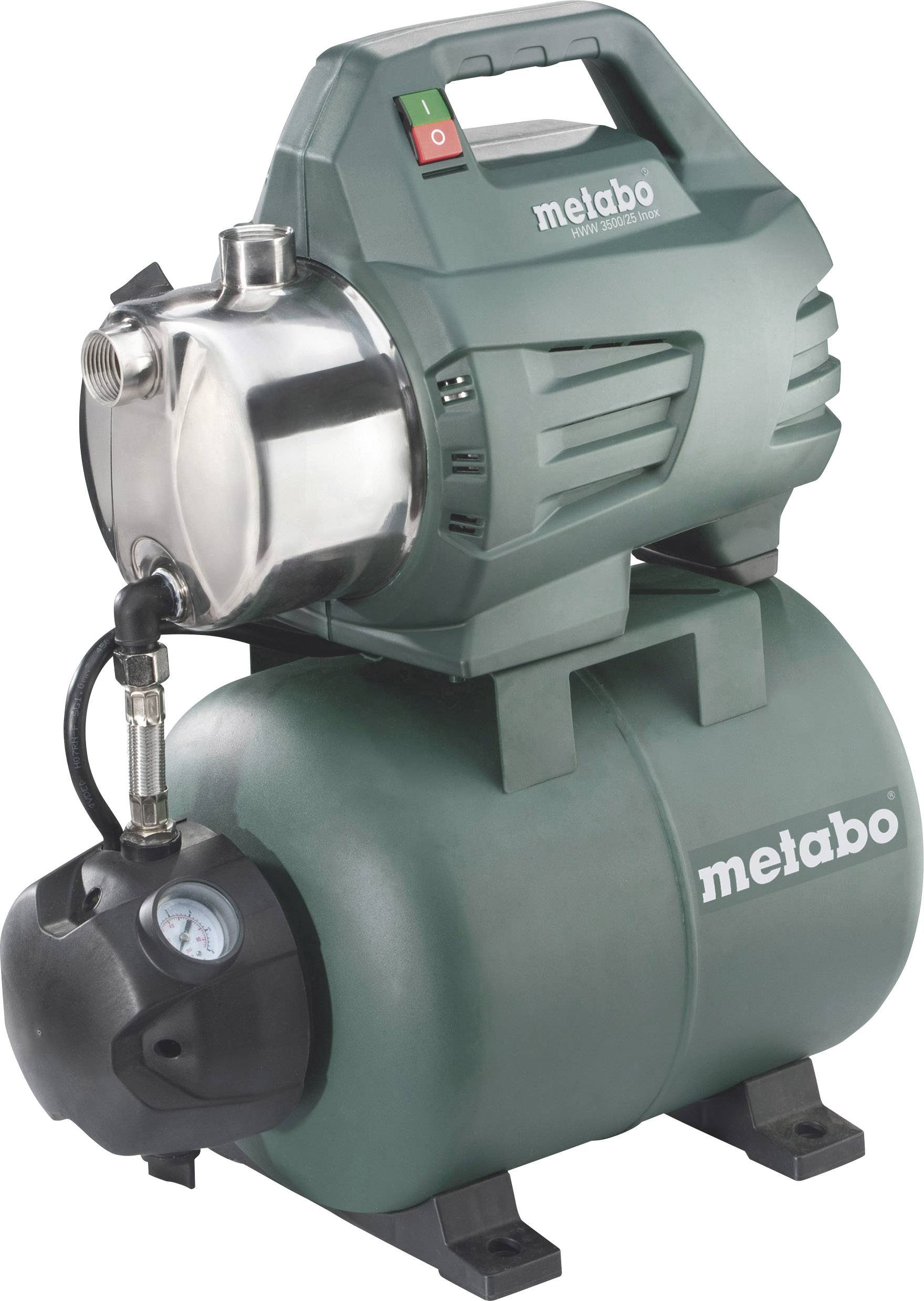 Metabo 600969000 HWW 3500/25 Inox Hauswasserwerk 230 V 3500 l/h