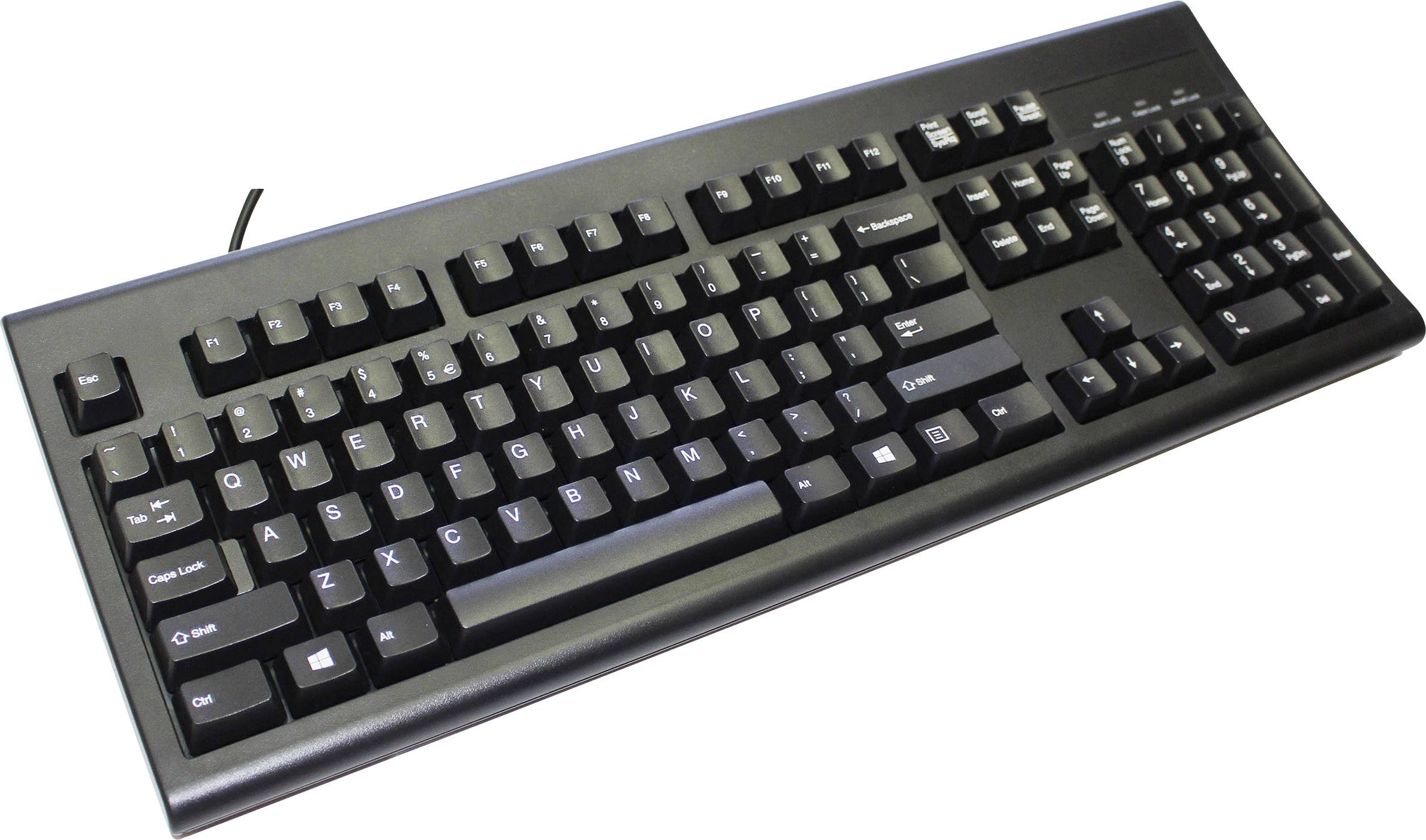 Perixx Periboard-106 USB Tastatur Deutsch, QWERTZ Schwarz Ergonomisch