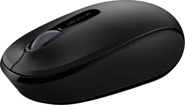 Microsoft Mobile Mouse 1850 Maus Funk Optisch Schwarz 3 Tasten 1000 dpi