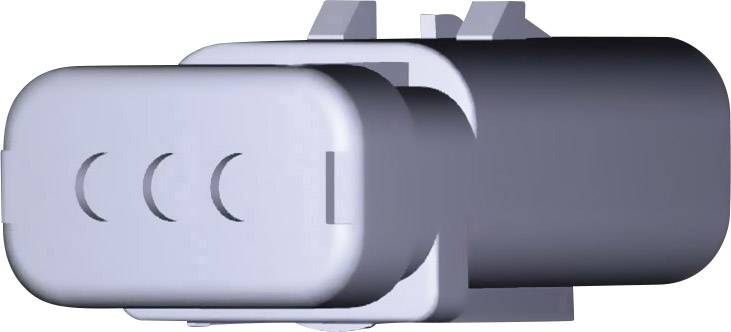 TE Connectivity Stiftgehäuse-Kabel AMPSEAL16 Polzahl Gesamt 3 776430-1 1St.