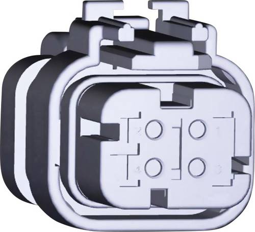 TE Connectivity Buchsengehäuse-Kabel AMPSEAL16 Polzahl Gesamt 4 776487-1