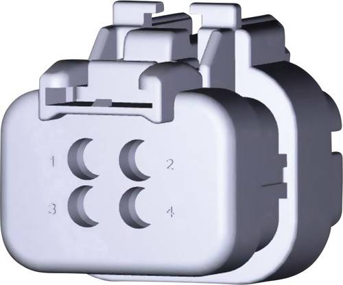 TE Connectivity Stiftgehäuse-Kabel AMPSEAL16 Polzahl Gesamt 4 776488-2