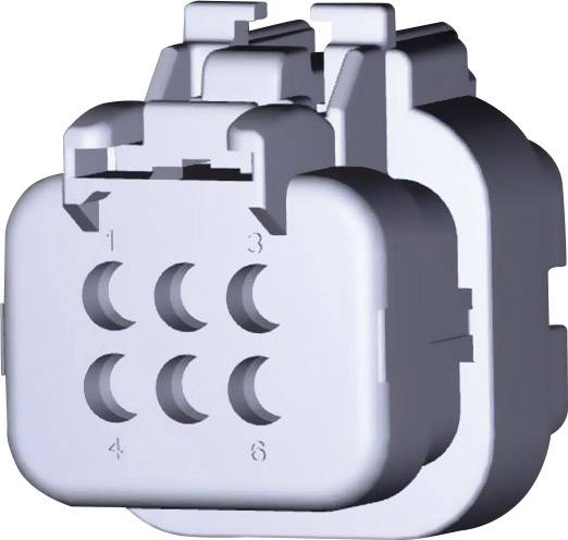 TE Connectivity Buchsengehäuse-Kabel AMPSEAL16 Polzahl Gesamt 6 776433-2