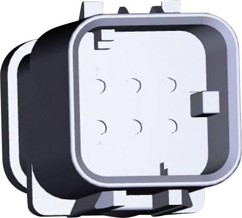 TE Connectivity Stiftgehäuse-Kabel AMPSEAL16 Polzahl Gesamt 6 776537-1