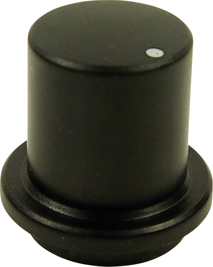 Cliff FCR7171 FCR7171 Drehknopf Schwarz (Ø x H) 15 mm x 17 mm