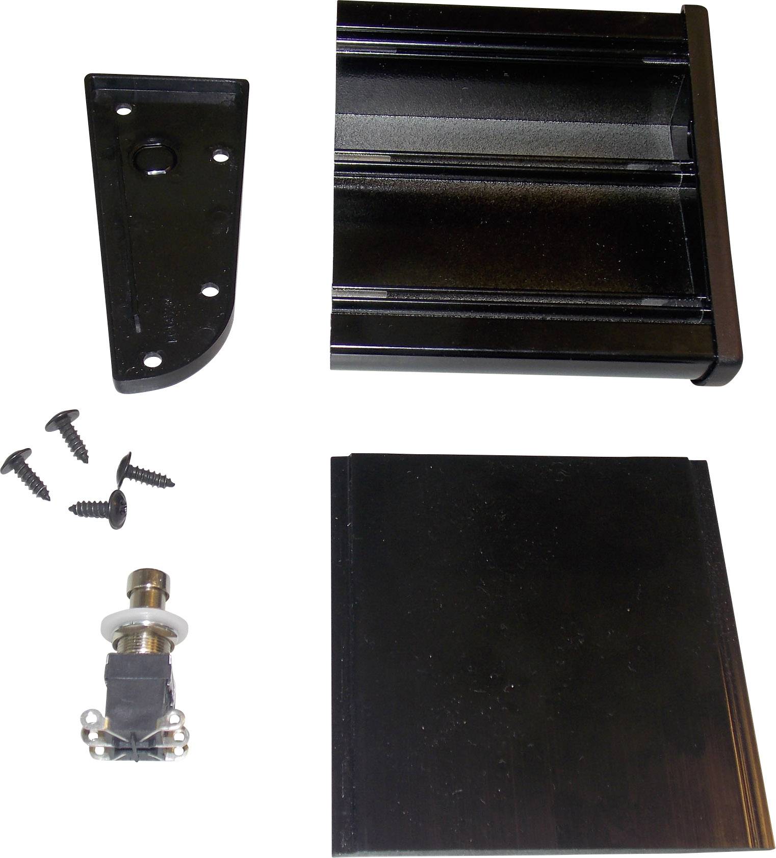 Cliff CL2107C Fußschalter 250 V/AC 2A 1 Pedal Bausatz, Betätiger gewölbt 2 Wechsler 1St.