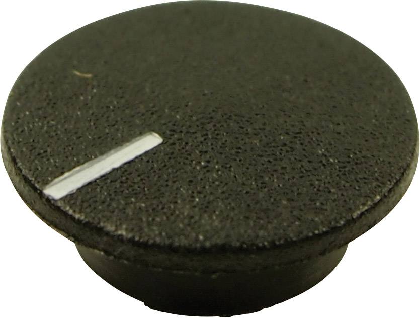 Cliff CL1764 Abdeckkappe mit Zeiger Schwarz Passend für (Serie-Knöpfe) Drehknöpfe K21