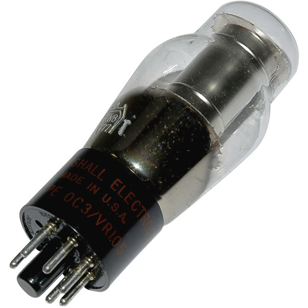 OC 3 = VR 105 Elektronenröhre Spannungsregler 133 V Polzahl: 6 Sockel: Oktal Inhalt 1 St.