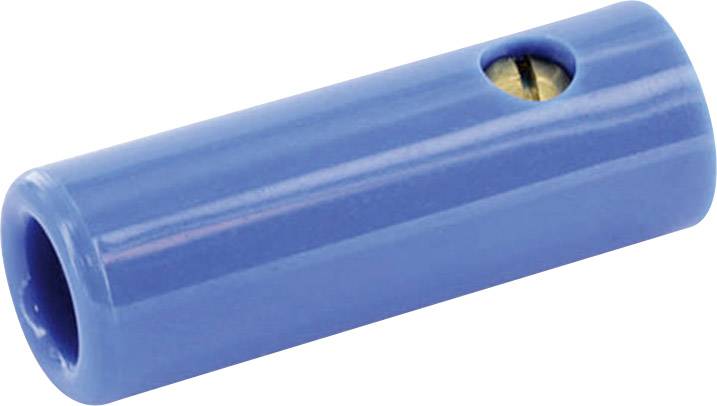 Econ Connect BAK4BL Bananenstecker Buchse, gerade Stift-Ø: 4 mm Blau
