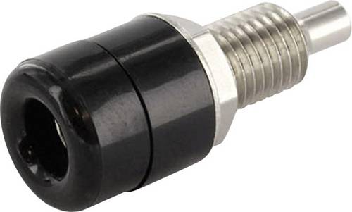 Econ Connect TB4SW Laborbuchse Buchse, Einbau vertikal Stift-Ø: 4mm Schwarz