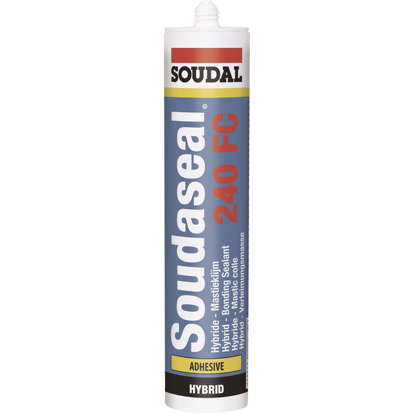Soudal SOUDASEAL 240 FC Adhesive sealant Factory colour Grey 83105027 290 ml