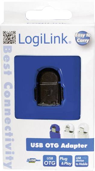 LogiLink - Datenadapter - USB (W) bis Micro-USB Typ B (M)