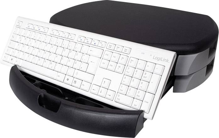 LogiLink BA0001 Monitor-Erhöhung Höhen-Bereich: 11cm (max) Schwarz