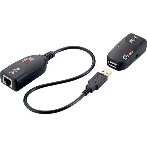 LogiLink UA0207 USB 2.0 Extender (Verlängerung) über Netzwerkkabel RJ45 50m