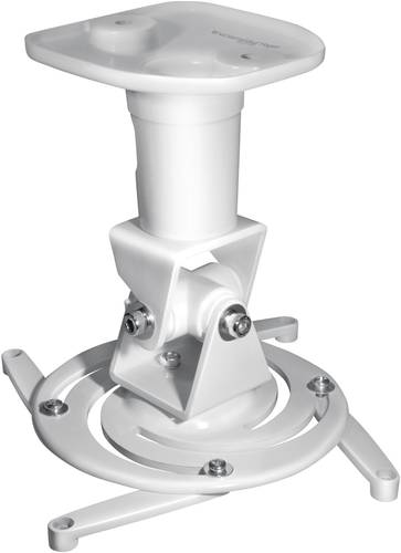 My Wall H16-1WL Beamer-Deckenhalterung Neigbar, Drehbar Boden-/Deckenabstand (max.): 22.5cm Weiß